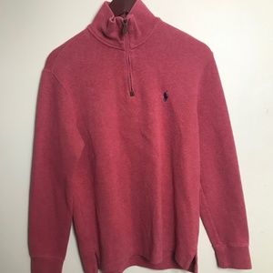 Polo by Ralph Lauren | Size S. Red/Pinkish 1/4 Zip